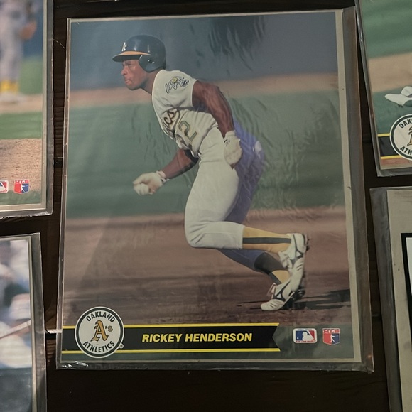 CMC Major League Baseball Action Photos- series 2 Oakland A’s 5 photos - Picture 6 of 10